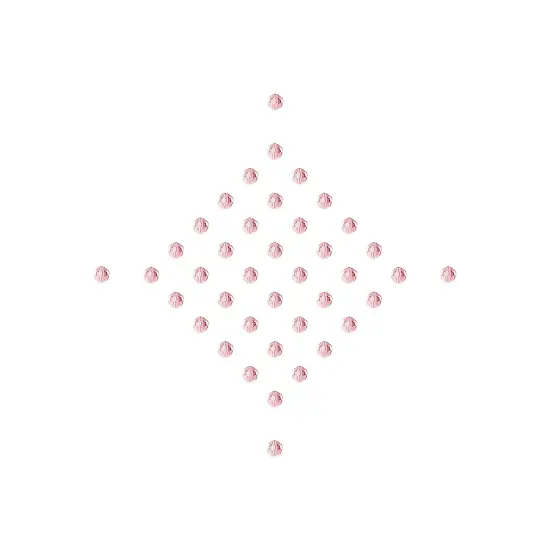 Preciosa 4mm Czech Glass Faceted Round Beads 40 Pieces Light Rose {4}