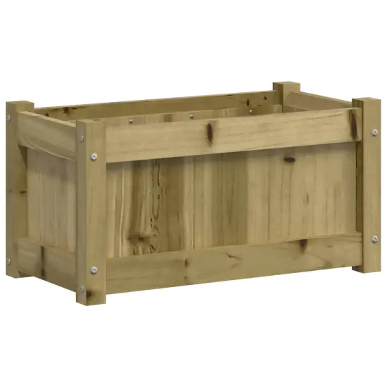 vidaXL Garden Planter 23.6"x12.2"x12.2" Impregnated Wood Pine {2}