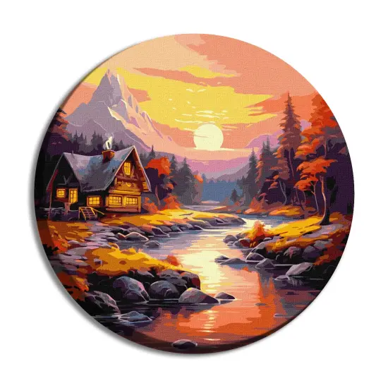 Painting by Numbers kit Mountain panorama KHO-R1020 {1}