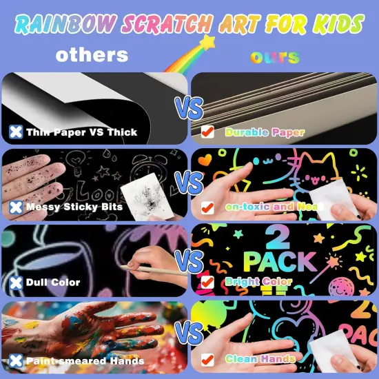 Scratch Art Crafts Kit {3}