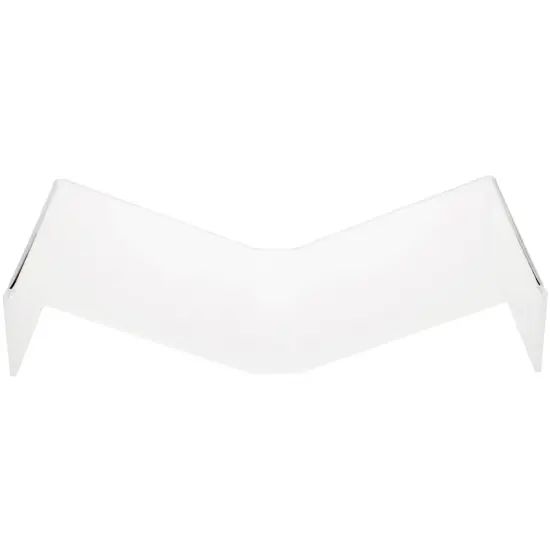 Plymor Clear Acrylic Open Book Display Stand, Flat, 16" W x 9" D x 3" H {1}