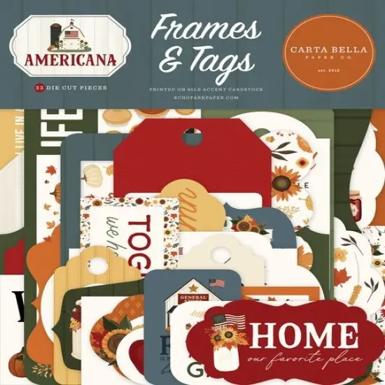 Carta BellaAmericana Frames & Tags {1}