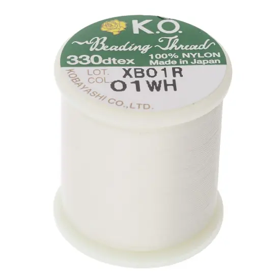 The Beadsmith KO Thread White {1}
