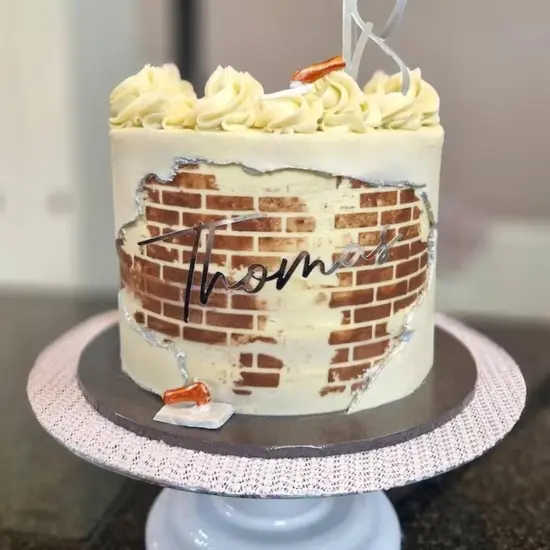 8 Pieces Stencils for Crafts, Leopard Brick Dot Layering Stencils {4}