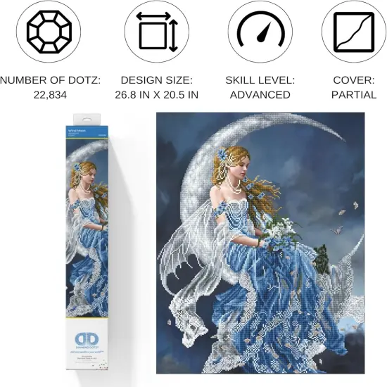 Wind Moon Diamond Painting Kits for Adults 26.8x20.5 {2}