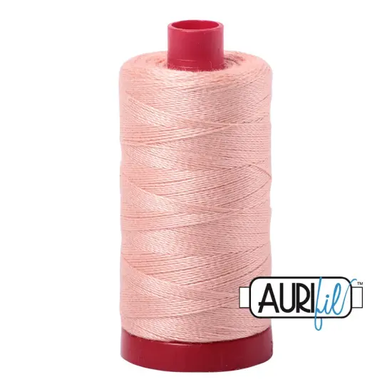 Fleshy Pink (2420) | 12wt Large Spool (325M / 356Y) | Aurifil Thread {1}