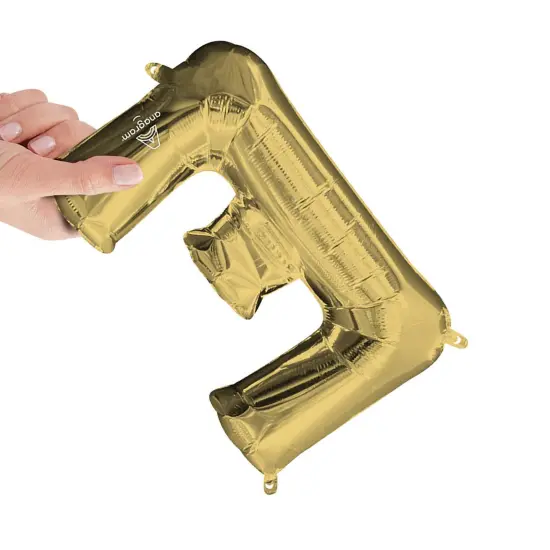 Anagram&reg; 16 Inch Letter E White Gold Air Fill Only {4}