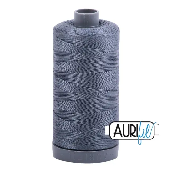 Dark Grey (1246) | 28wt Large Spool (750M / 820Y) | Aurifil Thread {1}