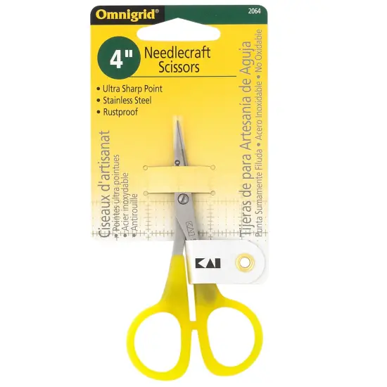 Omnigrid Needlework Scissors-4" {1}