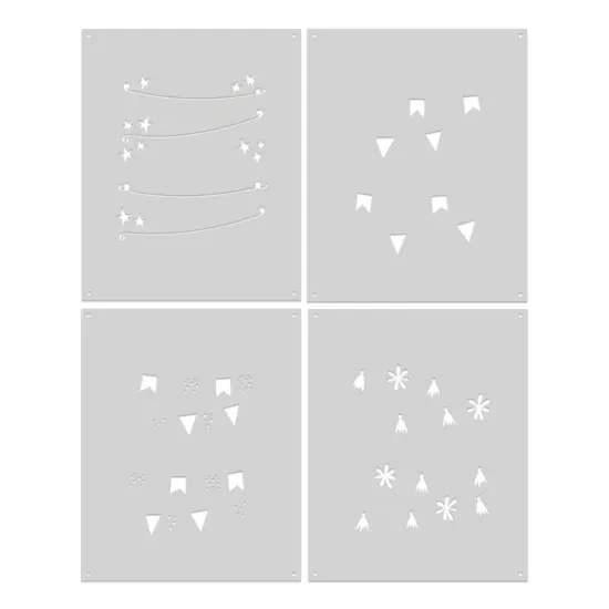 Hero Arts Color Layering Stencils-Celebrate {3}