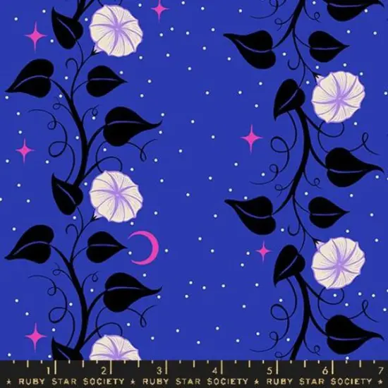 Moon Vines in Blacklight (rs2114 17) | Glow Garden | Sarah Watts | Ruby Star Society {1}