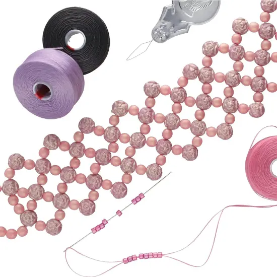 The Beadsmith Basic Elements Beading Needles &ndash; Size 12, Pack of 25 &ndash; Use for Loom Weaving Beadwork, Off-Loom Stitching and Jewelry Making with Seed Beads {5}