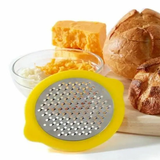 Norpro Corn Cob Stripper / Cheese Grater with Non-Slip Measuring Cup Catch Base {6}