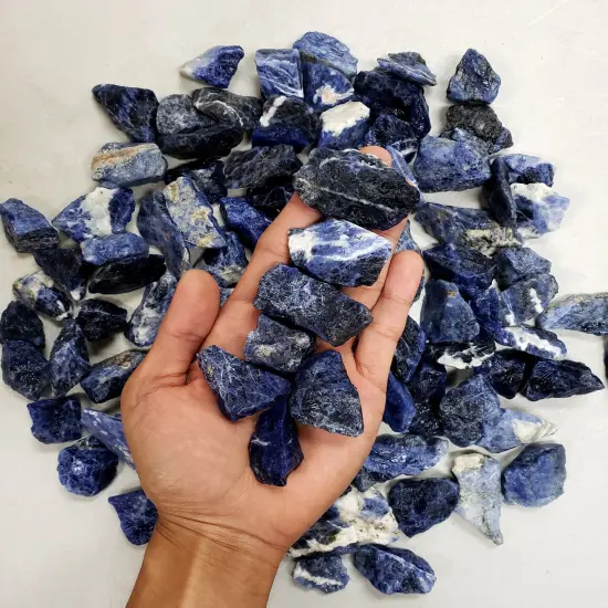 Sodalite Crystals - Rough Stones Bulk {1}