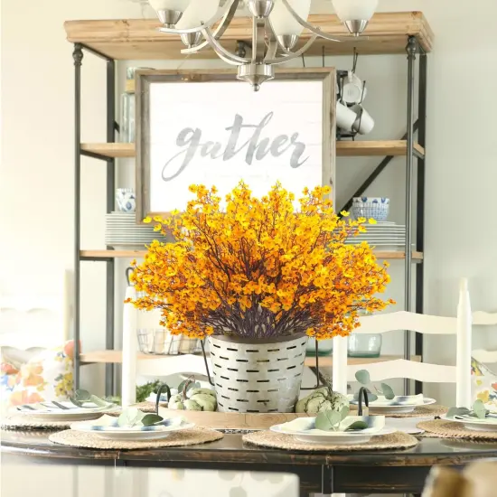 10Pcs Artificial Babys Breath Flowers {3}