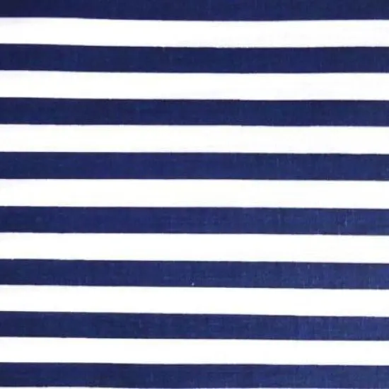 1 Yard Half Inch Stripe Print Poly Cotton Classic Pattern Fabric 58 /59 Inches Wide Red {3}