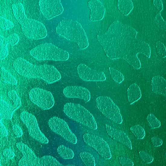 1 Yard Embossed Cheetah Hologram Stretch Velvet Fabric 60" Wide Shiny Spandex Blend for Dancewear & Costumes Gold {5}