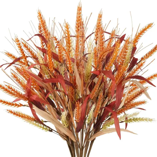 6 Pcs Fall Leaves Stems - 22.4" {1}