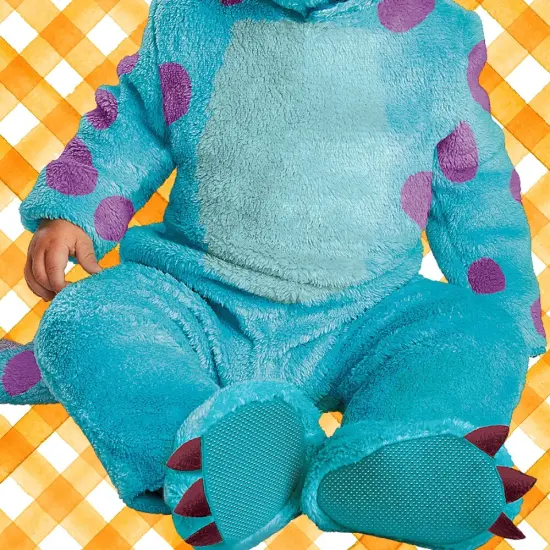 Baby Sulley Costume from Monsters University for Halloween and Dress Up {4}