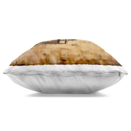 Stupell Industries Desert Cow Portrait Indoor Pillow, 18 x 7 x 18 {3}