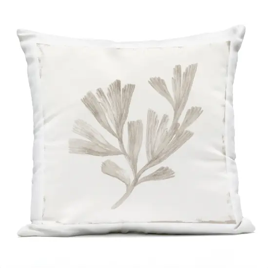 Stupell Industries Coral Reef Drift Outdoor Printed Pillow design by Lily K., 18 x 7 x 18 {1}