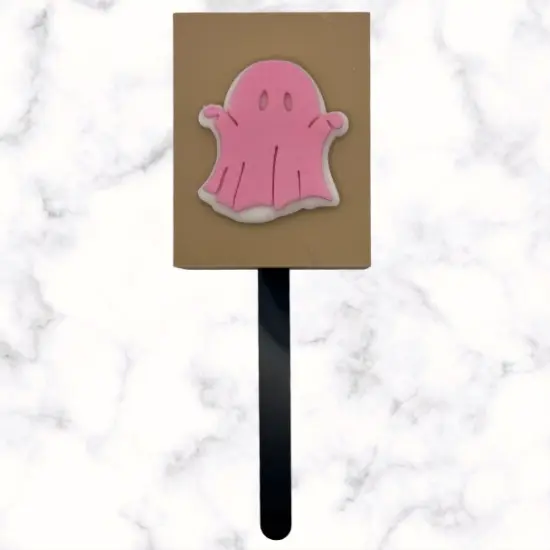 Spooky Ghost Cookie Cutter with Stamp Option {4}