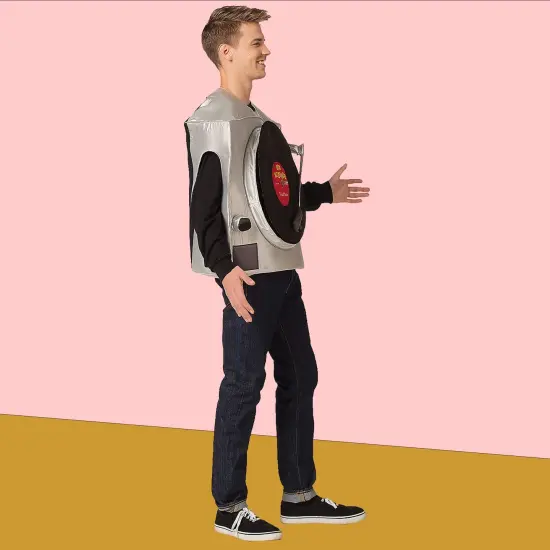 Creative Turntable Adult Costume Vinyl DJ Theme for Halloween Parties and Events {4}