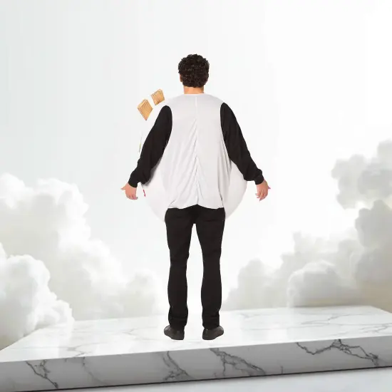 Funny Pho Noodle Bowl Adult Costume with 3D Chopsticks for Halloween and Parties {5}