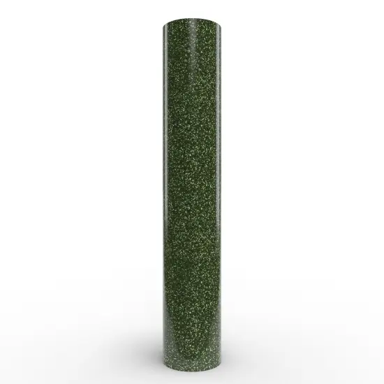 Siser&reg; Glitter Heat Transfer Vinyl, 11.8" x 60" Dark Green {1}