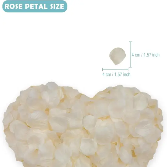 Fake Roses Petal (1200, Champagne) {2}