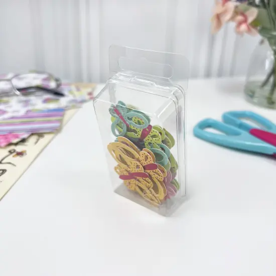 Collecting Warehouse Clear Plastic Clamshell Package / Storage Container, 2.81" H x 1.63" W x 0.75" D {6}