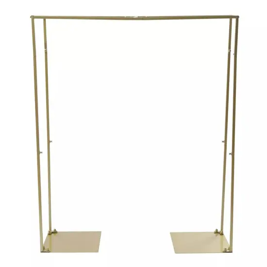 For Wedding Brithday Party Decor 1.2m Metal Flower Stand Gold Metal Wedding Arch {3}