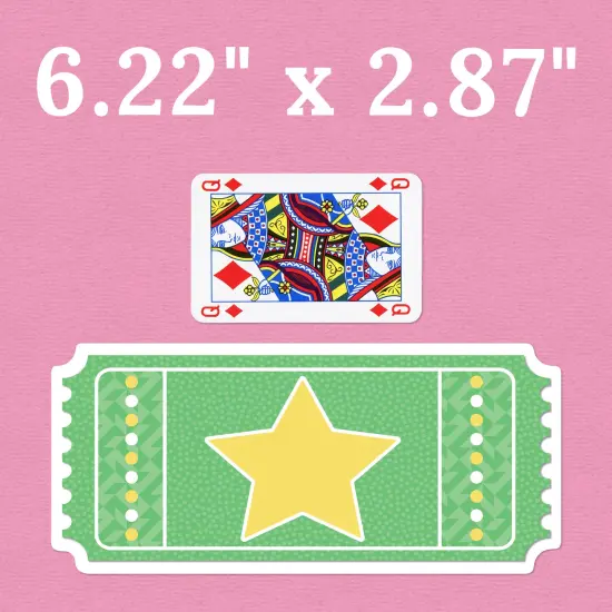 Carson Dellosa &ndash; Up & Away Tickets Colorful Cut-Outs, Classroom D&eacute;cor, 51 Pieces {3}