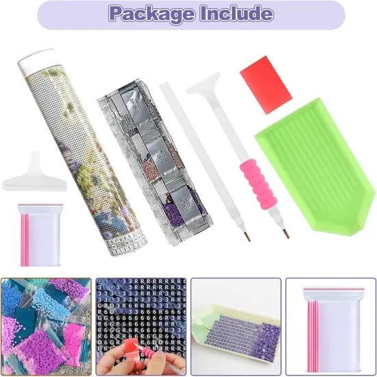 Crow Skull Diamond Painting Dots 5D Full Drill DIY Raven Gem Art - 12x16in {3}