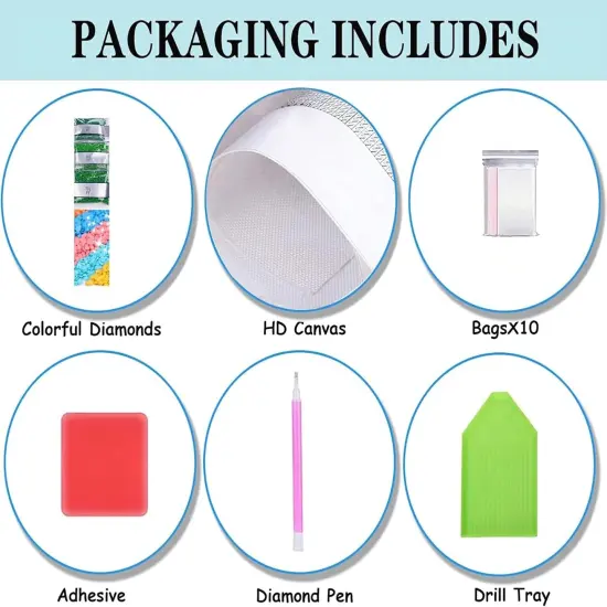 5D Halloween Diamond Painting Kits for Adults Beginners,12x16 Inch {5}