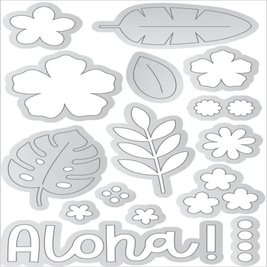 Doodlebug Doodle Cuts Dies-Aloha!, Summer Fun {2}