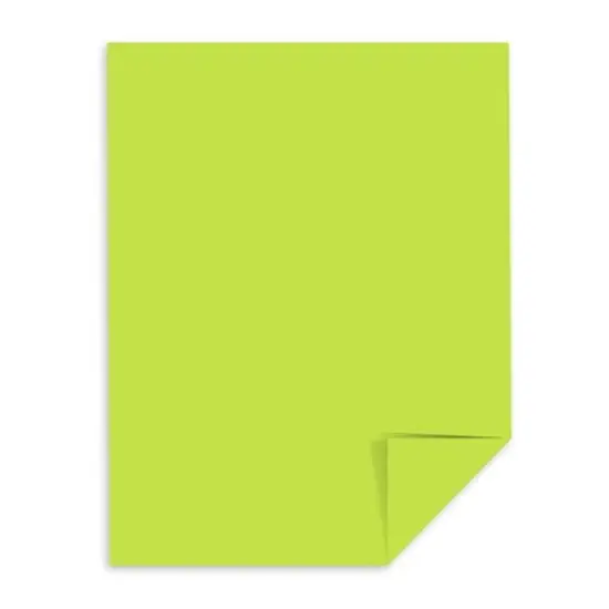 Astrobrights 8 1/2" x 11" 65# Cover Sheets Ream of 250 Vulcan green {1}