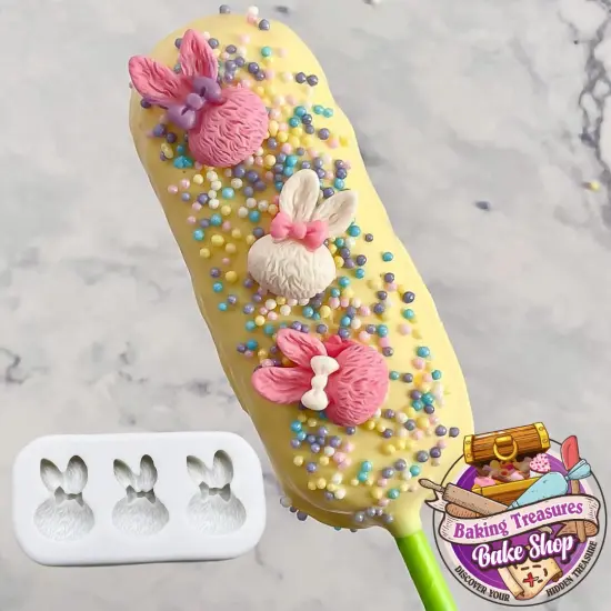 Bunny Trio Silicone Mold {1}