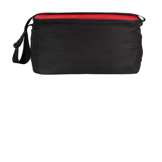 Port Authority&reg; 12 Can Cube Cooler Red/ Black {7}