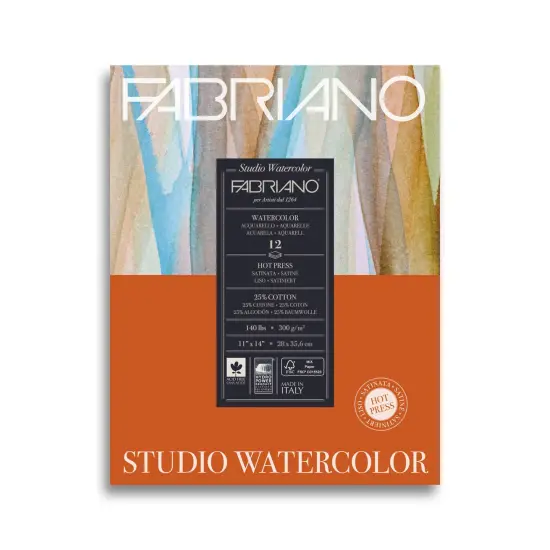 Fabriano Studio Watercolor Pad {1}