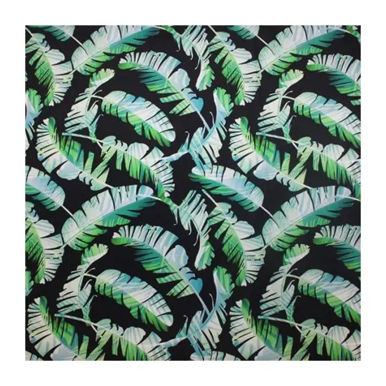 Tossed Feathers Printed Spandex {3}