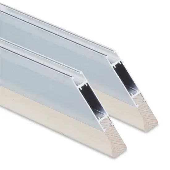 MUSEO ALU-Frame Aluminum Stretcher Bars and Parts - Stretcher Bars 1" Profile, 22", Pkg of 2 {1}