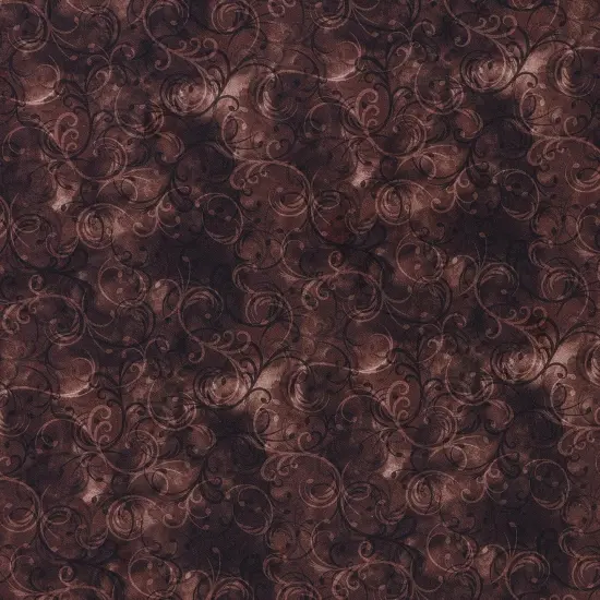 Mook Fabrics Elegance Cotton Fabric [45 in. Wide] - By The Yard Brown {1}