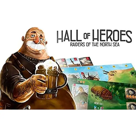 Renegade Game Studios RGS0589 Raiders of the North Sea: Hall of Heroes Board Games {4}
