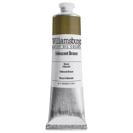 Williamsburg Handmade Oil Paint - Iridescent Bronze, 150 ml tube {2}