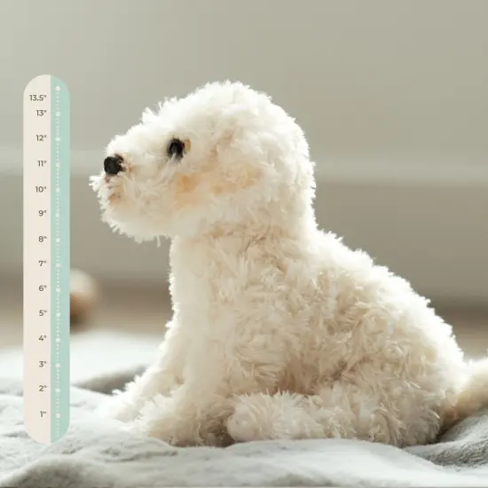 Bearington White Dog Stuffed Animal 13 In - Puppy Stuffed Animals - Plush Dog Toys for Kids Maltipoo Labradoodle Plushies, For Ages 3-14 Brown {6}