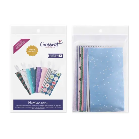 Crosscut Sewing Co.&reg; Bookmark Sewing Project Kit for Beginners Variety {2}