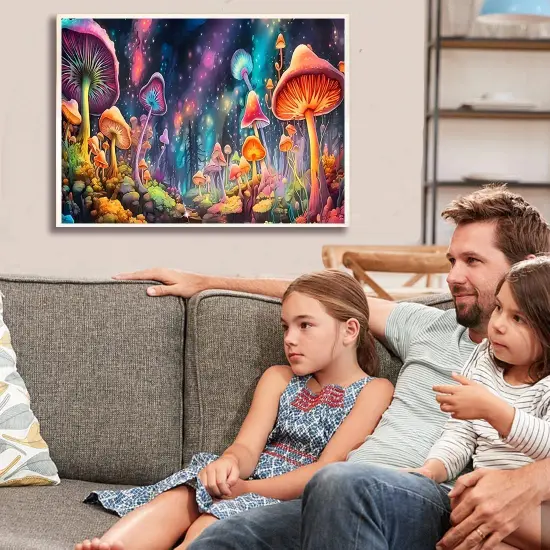 12X16Inch - Mushroom Diamond Art Painting Kits for Adults {2}