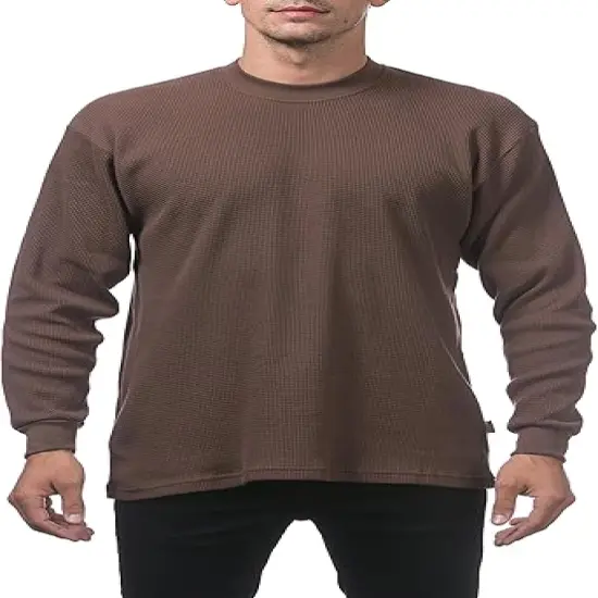 Long Sleeve Thermal Top | RADYAN&reg; BROWN {1}