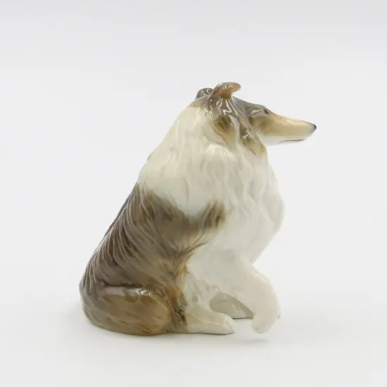 Ceramic Border Collie Dog Figurine, Lassie Come Home, Home Décor, Gift for Her, Gift for Mom, Kitchen Décor, Dog Lover Gift, Pet Loss Gift {6}